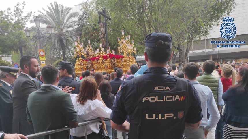 La Policía Nacional prevé 1.865 servicios en su dispositivo de Semana Santa