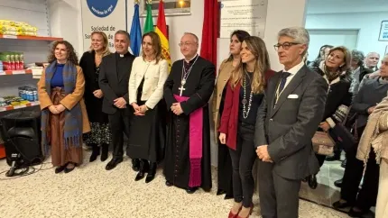 Inauguración del Economato Virgen de la Estrella
