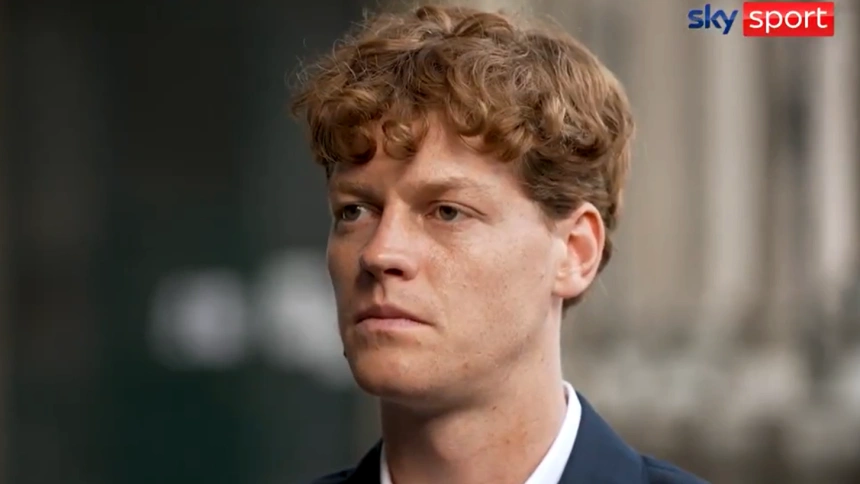 Sinner, en la entrevista concedida a Sky Sport