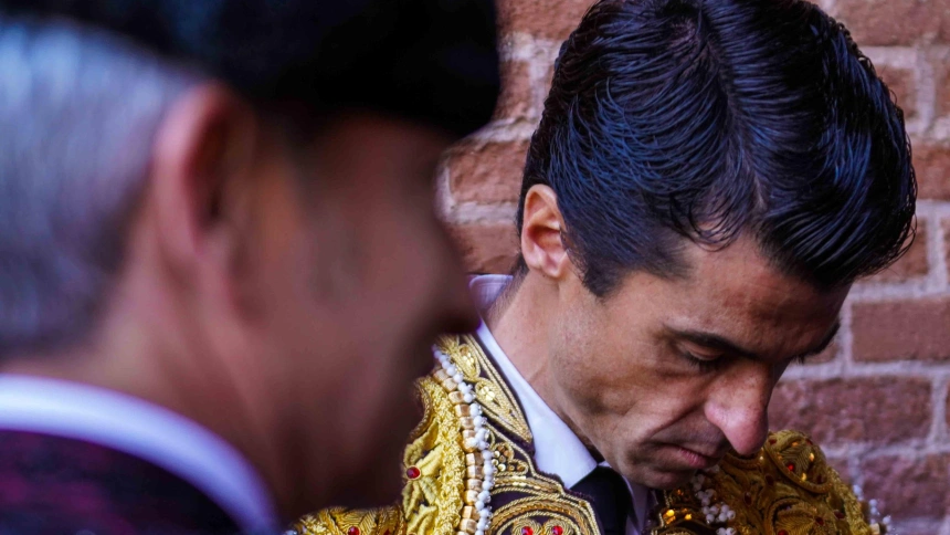 Rafael de Julia antes de su último paseíllo el pasado 23 de marzo en Las Ventas