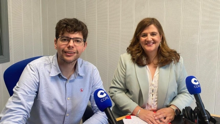 Clara Martín en COPE Segovia