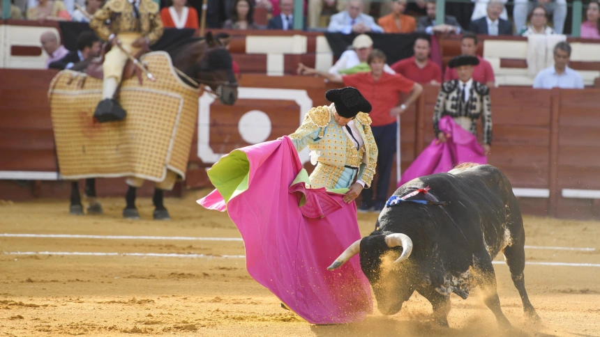 Morante de la Puebla durante una actuación pasada en la plaza de toros de Jerez de la Frontera