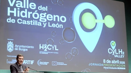 El consejero de Economía y Hacienda y portavoz, Carlos Fernández Carriedo, participa en la inauguración del lanzamiento del Valle del Hidrógeno de Castilla y León