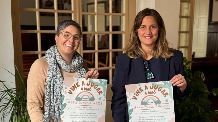 Maó presenta ‘Vine a jugar a Maó’