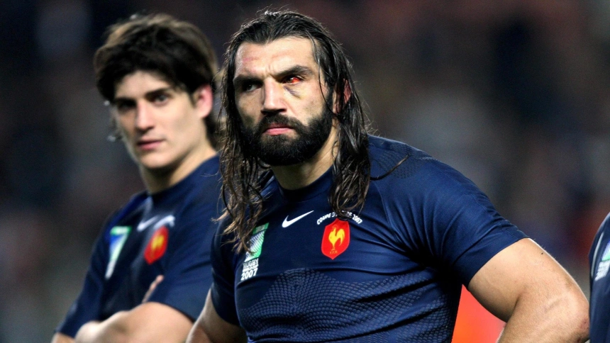 Sébastien Chabal, en un partido de rugby
