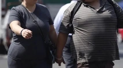 Un potencial tratamiento eficaz para luchar contra la obesidad. Personas con obesidad, en una imagen de archivo.