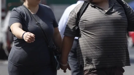 Un potencial tratamiento eficaz para luchar contra la obesidad. Personas con obesidad, en una imagen de archivo.