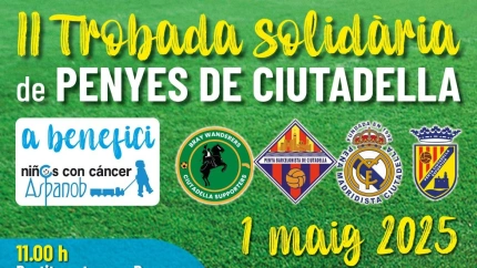 Marti Pons; Partits de Penyes a benefici d'Aspanob