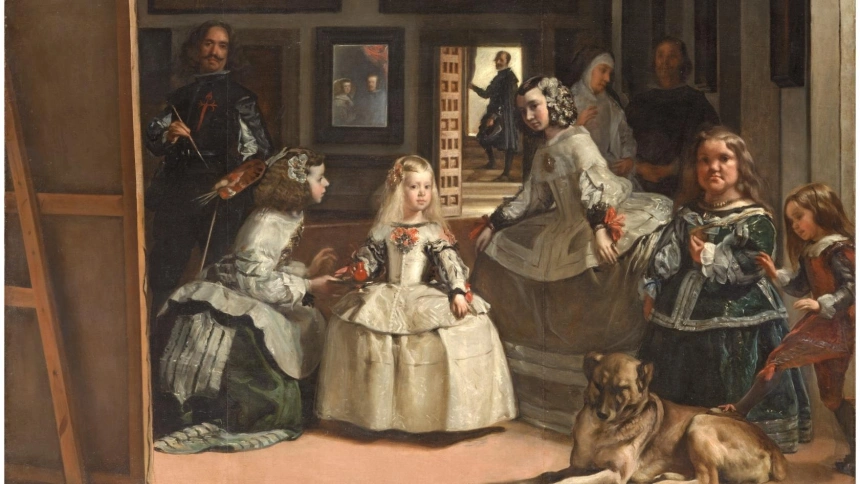 Las Meninas de Velázquez. Foto Museo del Prado