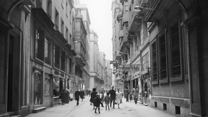 España en los años 70, imagen de archivo