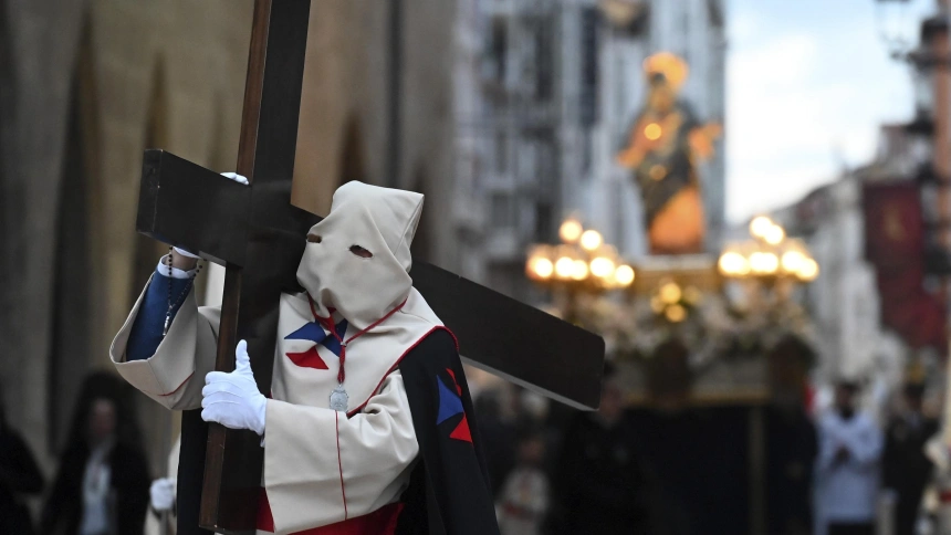 Procesión del Encuentro. Semana Santa en Burgos