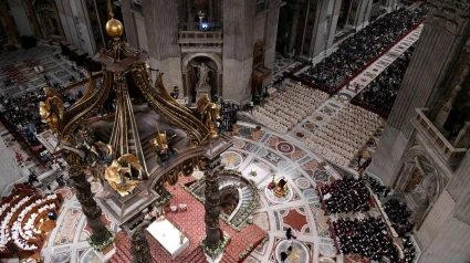 Vigilia Pascual en la Noche Santa de la Resurrección, 19 de abril de 2025.