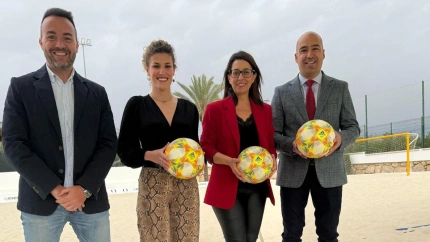 Cuatro grandes competiciones de fútbol playa llegarán a Jaén entre junio y agosto