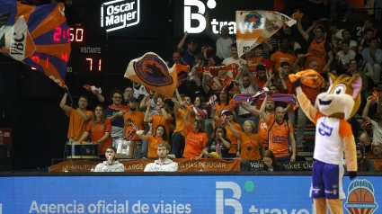 Los abonados del valencia Basket que renueven su pase tendrán un diez por ciento de descuento