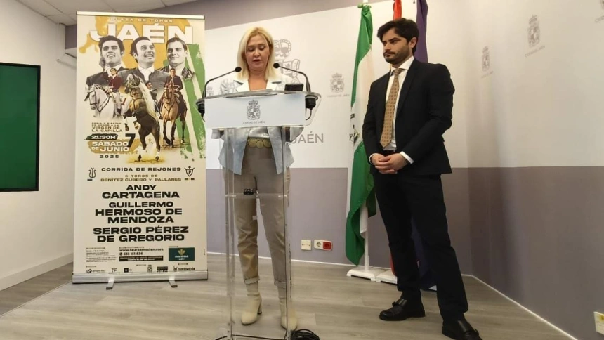 Presentación del festejo de rejones de Jaén