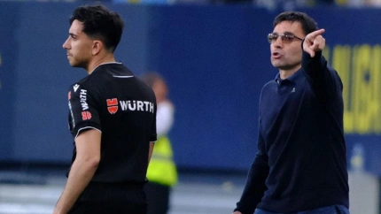 Asier Garitano en el Nuevo Mirandilla