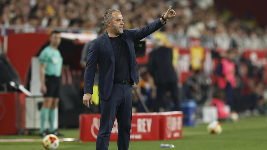 Hansi Flick, entrenador del Barcelona