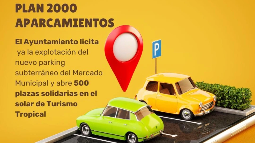 Conoce aquí cómo se distribuyen los aparcamientos en Almuñécar del "plan 2.000"