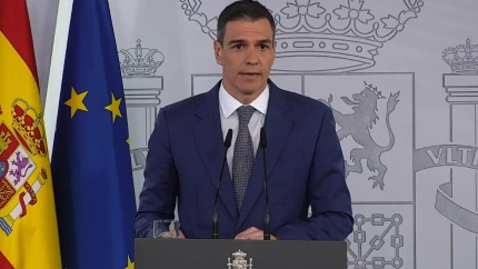 El presidente del Gobierno, Pedro Sánchez