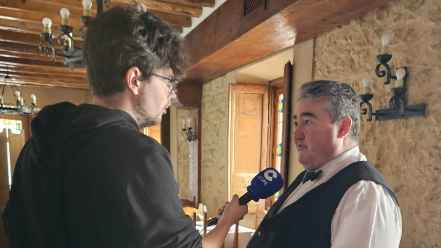 Rubén, camarero de El Sitio