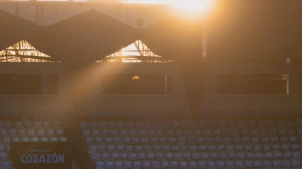 Imagen del Estadio de Balaídos bañado por la luz del sol