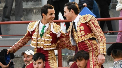 Carlos Olsina y Sergio Rodríguez, a hombros en Algete