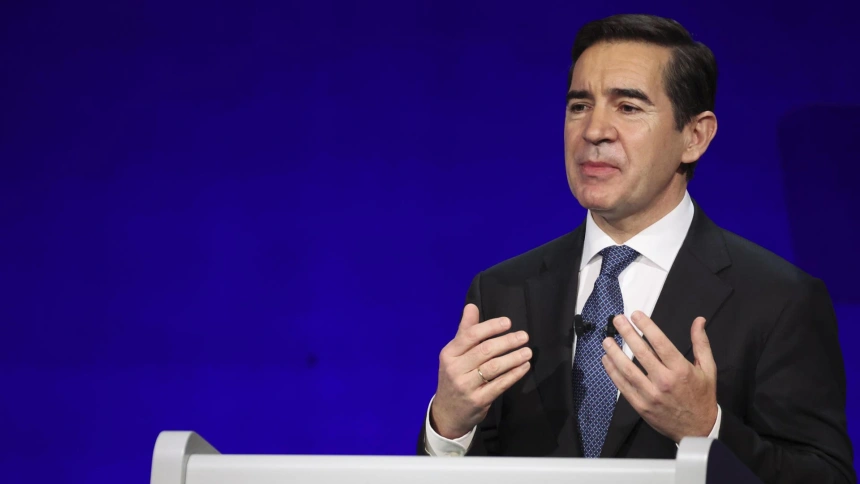 El presidente del BBVA, Carlos Torres