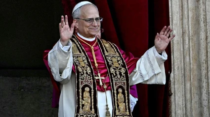 El primer saludo del Papa León XIV