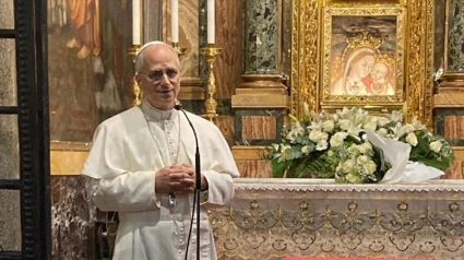 Papa Leone XIV a Genazzano per la sua prima uscita al Santuario della Madre del Buon Consiglio