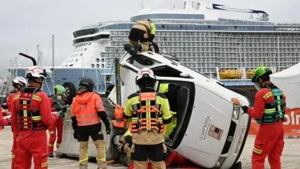 Ejercicio en vehículo accidentado