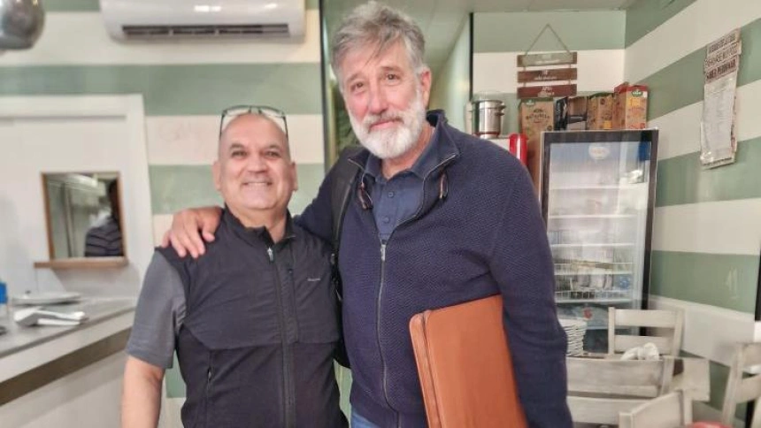 Pedro Infantes y Emilio Aragón