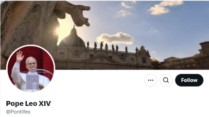 Twitter de León XIV
