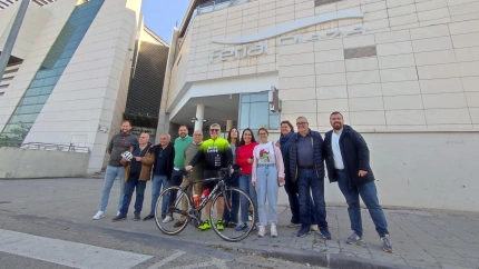 Foto de grupo del reto de Nacho Redondo