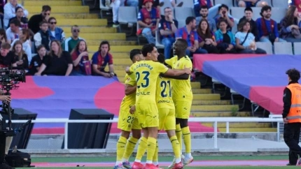 Gol de Ayoze ante el Barcelona