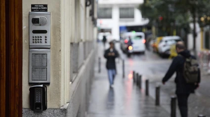 Telefonillo de un bloque de viviendas