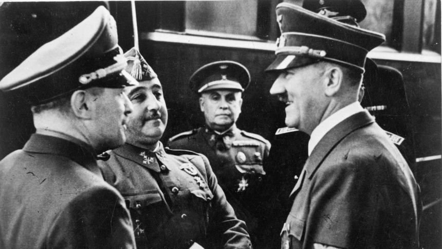 Franco y Hitler