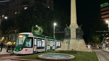 El tranvía vuelve a las calles de Jaén