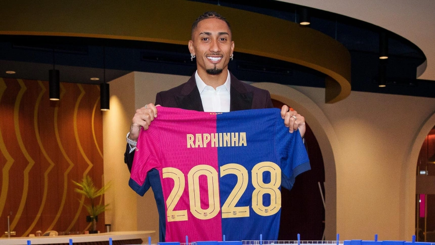 Raphinha renueva hasta 2028