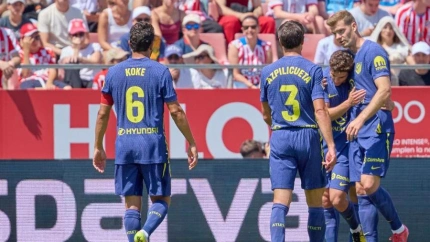 Gol de Sorloth (Girona 0 - Atlético 4)