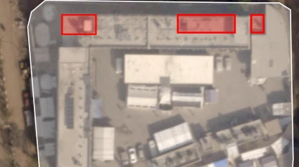 Al menos 31 palestinos murieron durante la madrugada de este lunes en el bombardeo israelí de una escuela