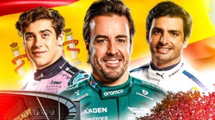 Cartel anunciador del Gran Premio de España