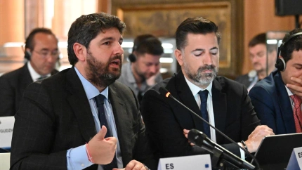 Fernando López Miras y Adrián Zitelli