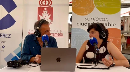 Entrevista a Carmen Álvarez, alcaldesa de Sanlúcar, con motivo de la Feria de la Manzanilla