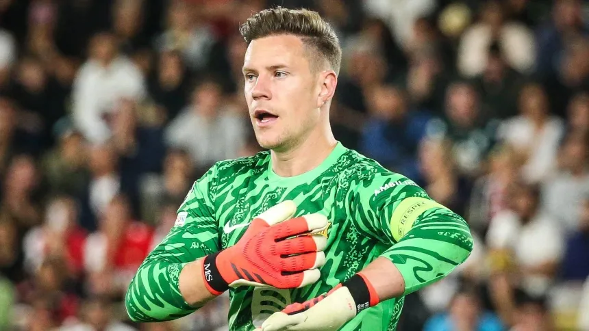 Ter Stegen se lesionó en septiembre y estuvo casi 8 meses de baja.