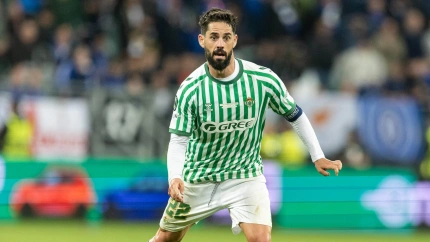 Isco, durante la final de la Conference League entre el Betis y el Chelsea