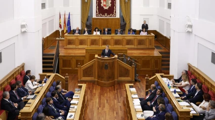 Pleno para aprobar la reforma del Estatuto de Autonomía en las Cortes de Castilla-La Mancha