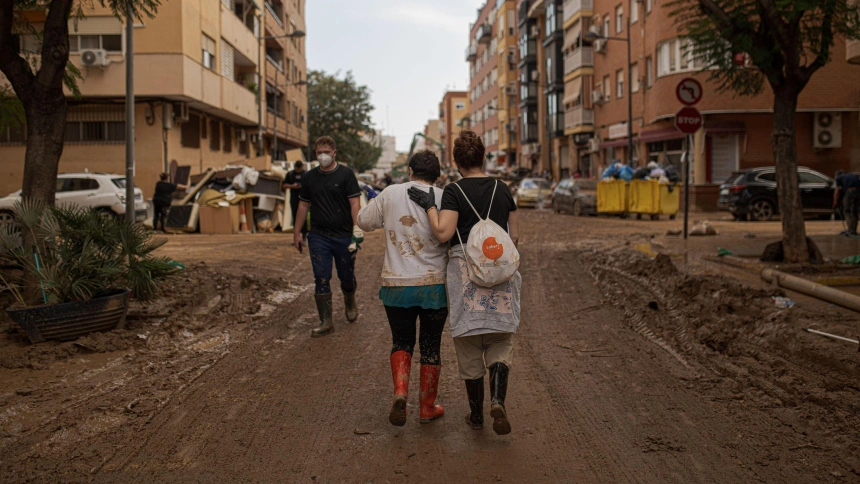 Imagen una semana después de que la dana arrasara Paiporta (Valencia)