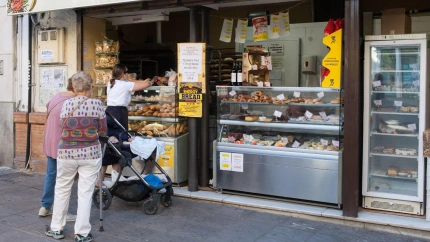Panadería de Sevilla en el barrio de Triana