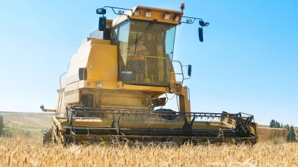 Agricultor cereal, imagen de archivo