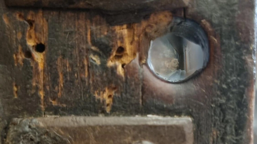 Anamorfosis de Carlos V en la Catedral de Palencia